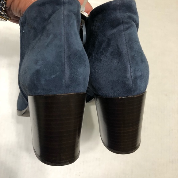 Alberto Fermani blue suede boots size 38 ( b#3) - Picture 3 of 8